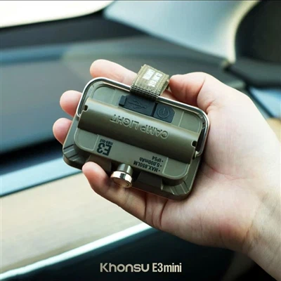 E3 mini kart ışık küçük ama güçlü